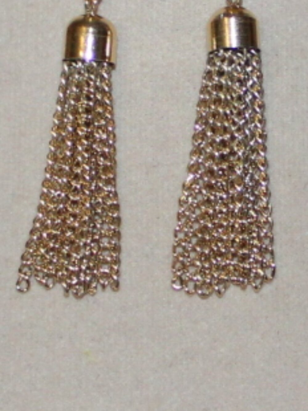NWOT Vintage Swarovski Tassel Earrings STUNNING! - Picture 5 of 7